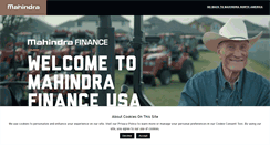 Desktop Screenshot of mahindrafinanceusa.com